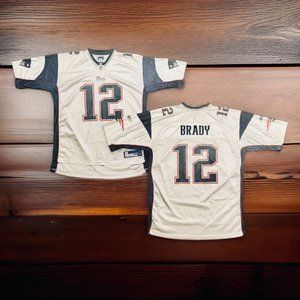 New England Patriots Tom Brady Jersey - XXL/#12/Polyester & Nylon (NFL / Reebok)